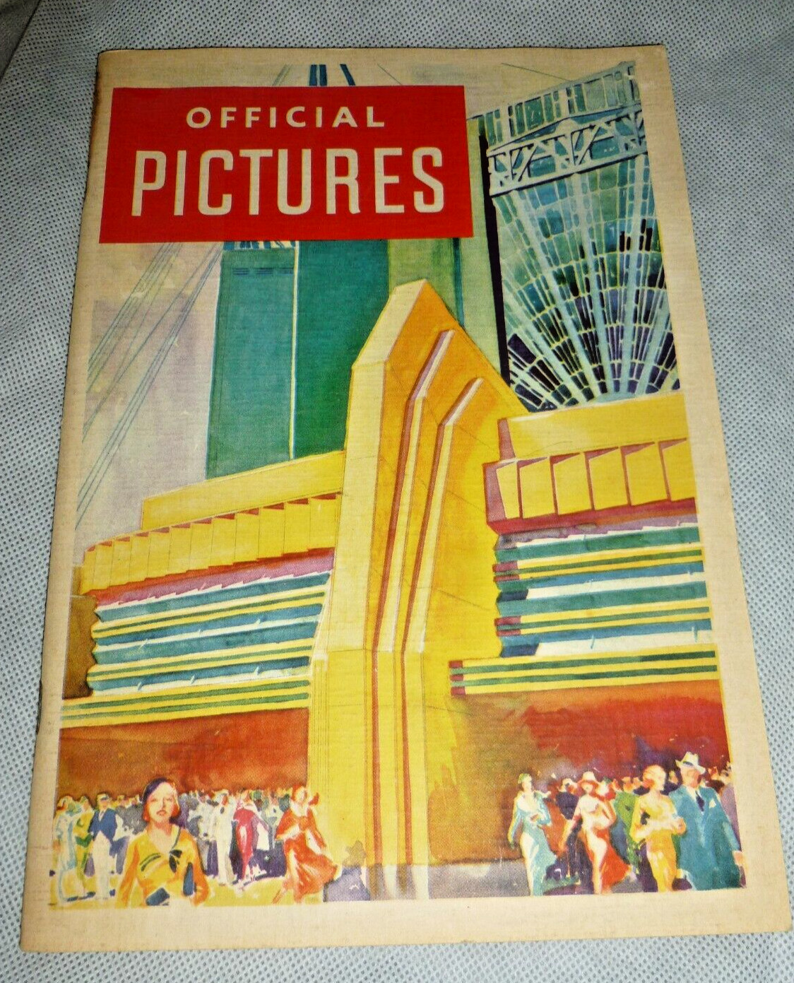 Vintage 1934 Chicago World\'s Fair Exhibit Booklet Brochure Souvenir Pictures Vintage 1934 Chicago World\'s Fair Exhibit Booklet Brochure Souvenir Pictures