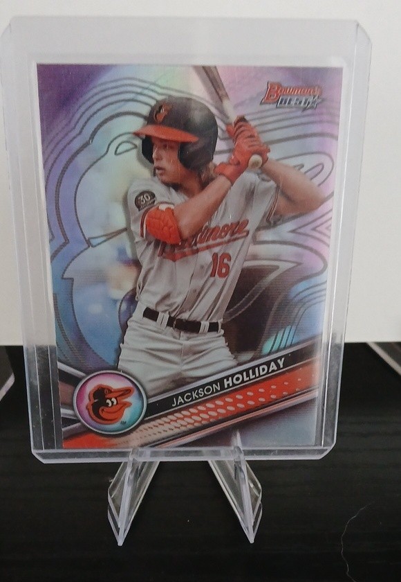 2022 Bowman's Best - Top Prospects Jackson Holliday #TP-2 Refractor (RC) 2022 Bowman's Best - Top Prospects Jackson Holliday #TP-2 Refractor (RC)