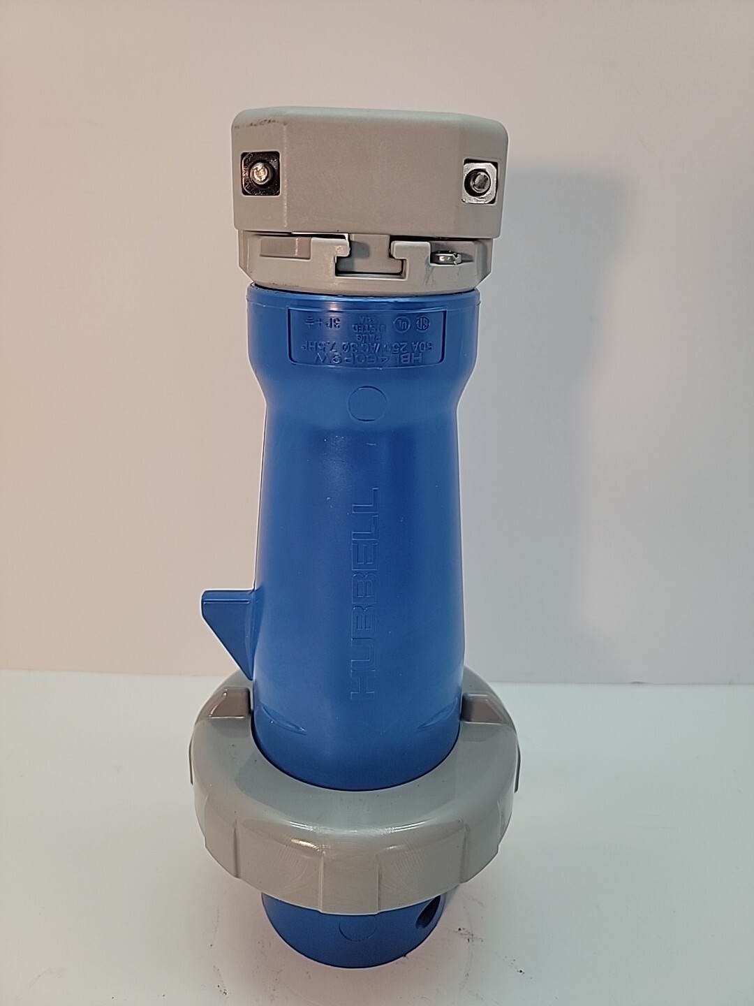 Hubbell HBL460P9W 60A 250VAC 30 7.5 HP New Hubbell HBL460P9W 60A 250VAC 30 7.5 HP New