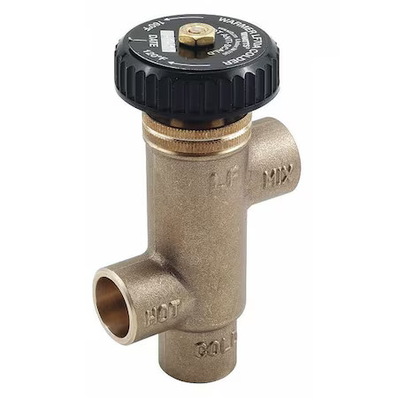 Watts 1/2 Lf70a-F Mixing Valve, Lead Free Brass Watts 1/2 Lf70a-F Mixing Valve, Lead Free Brass