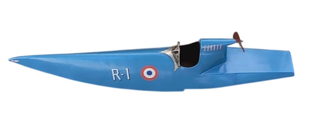 Authentic Models Blue Vitesse No. 1 Speedboat 40\