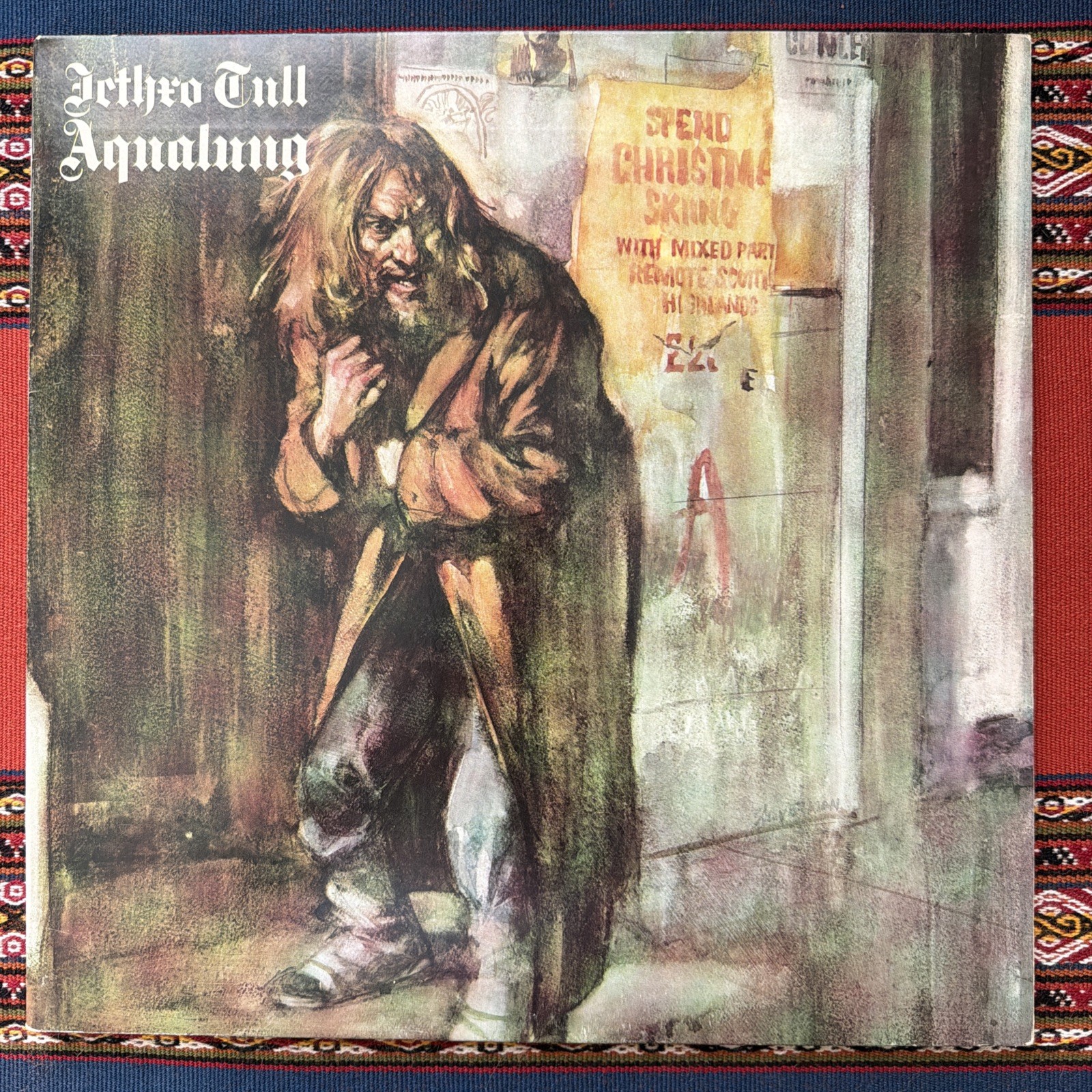 JETHRO TULL - AQUALUNG - Chrysalis Records CLR 1044 - 33 RPM - Gatefold Cover JETHRO TULL - AQUALUNG - Chrysalis Records CLR 1044 - 33 RPM - Gatefold Cover