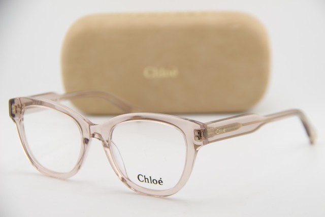 NEW CHLOE CH 0162O 010 CLEAR GOLD AUTHENTIC EYEGLASSES 51-19 NEW CHLOE CH 0162O 010 CLEAR GOLD AUTHENTIC EYEGLASSES 51-19