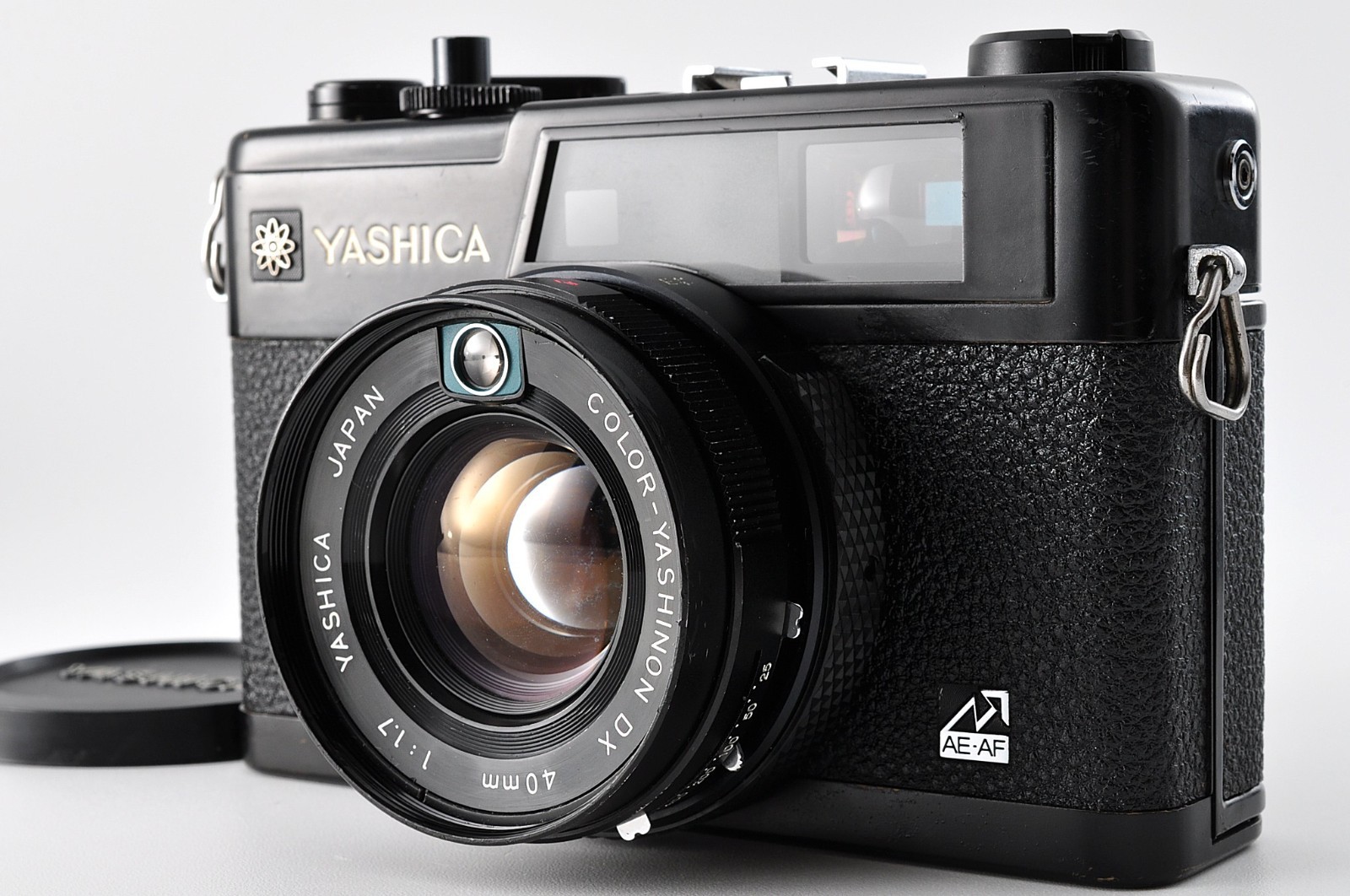 Meter Works [Near MINT w/cap] Yashica Electro 35 GX Black 35mm Film Camera JAPAN