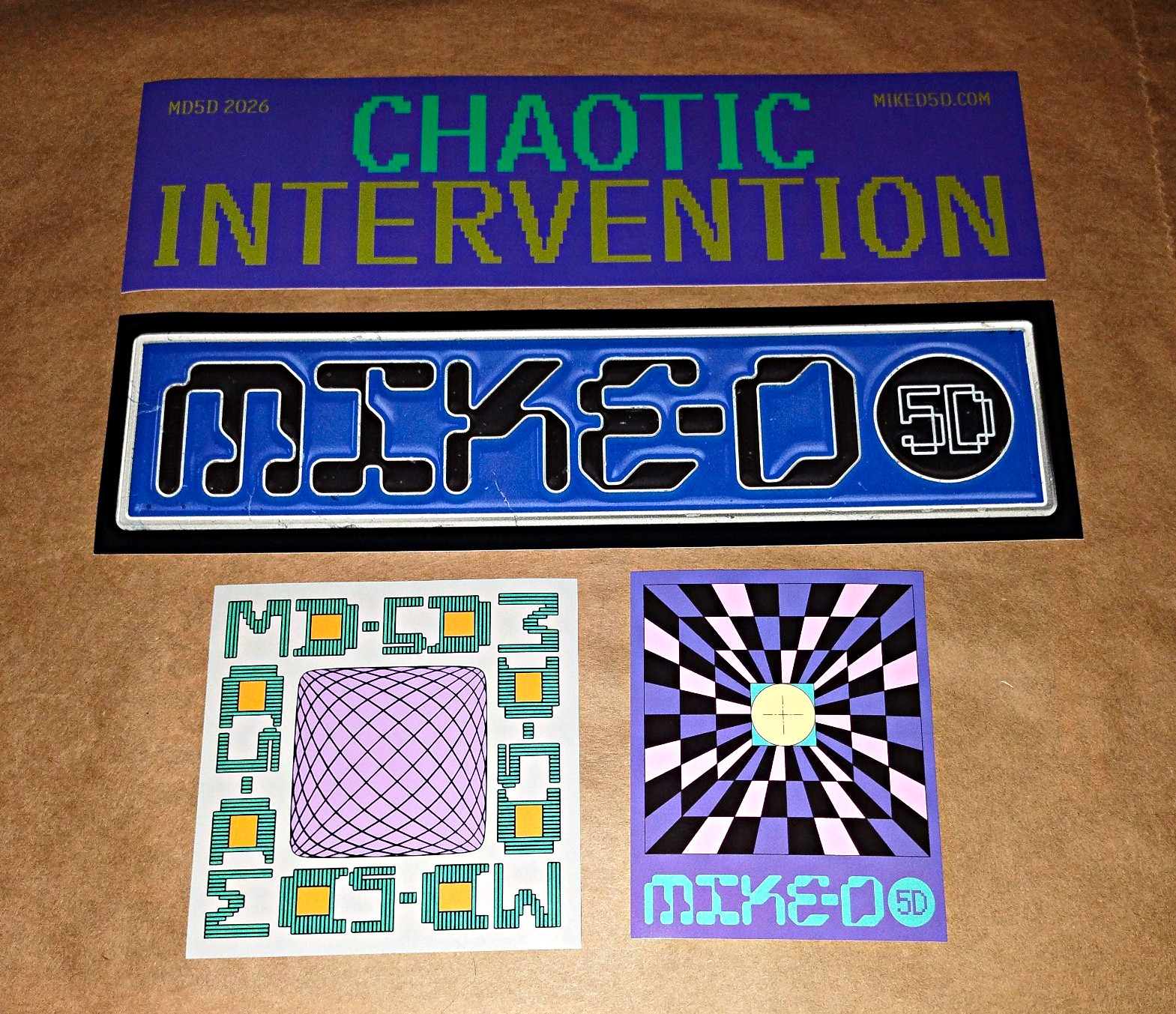 Mike D 5D Thank You Album Listening Event Sticker Set Original Beastie Boys Nice Mike D 5D Thank You Album Listening Event Sticker Set Original Beastie Boys Nice