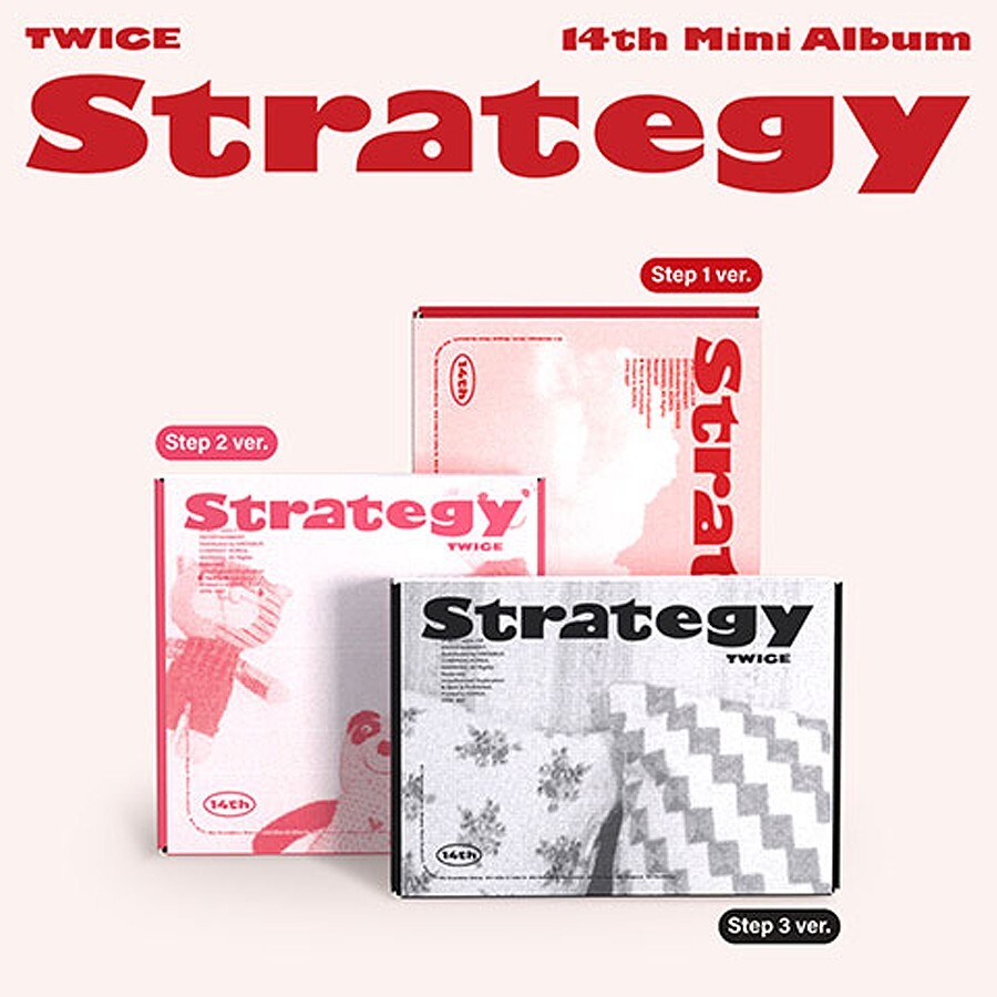 TWICE [STRATEGY] 14th Mini Album CD+Photo Book+5Card+Ornament+Letter+GIFT