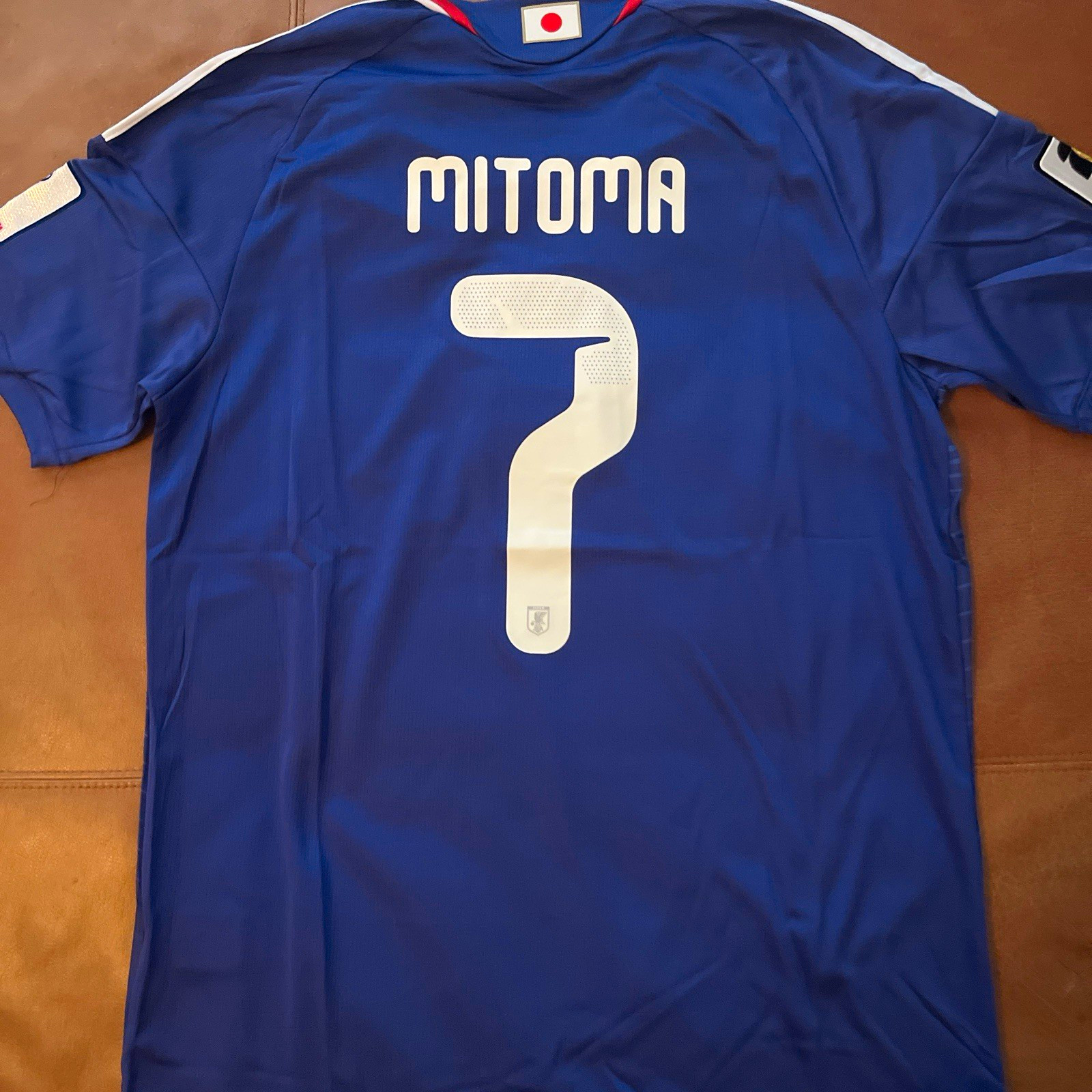 adidas Japan Soccer Jersey Kaoru Mitoma #7 AEROREADY Men’s XL Blue