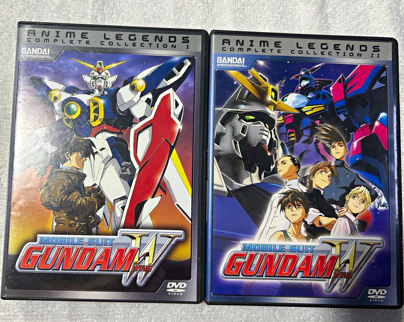 Bandai Entertainment Mobile Suit Gundam Wing Anime Legends I & II (read desc) Bandai Entertainment Mobile Suit Gundam Wing Anime Legends I & II (read desc)