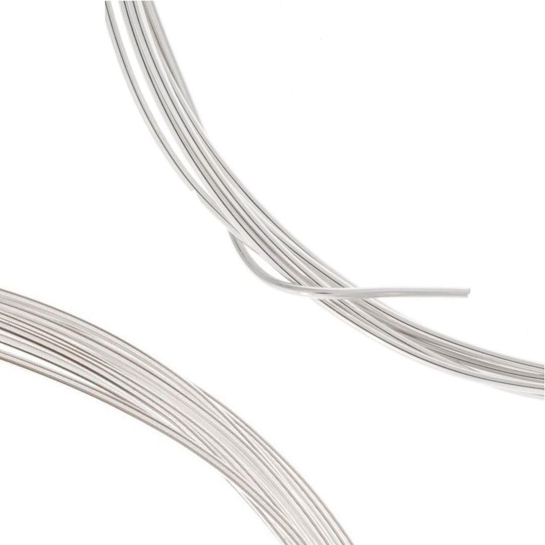 Adabele 10 Feet 925 Sterling Silver Half Hard Jewelry Wire 19 Gauge