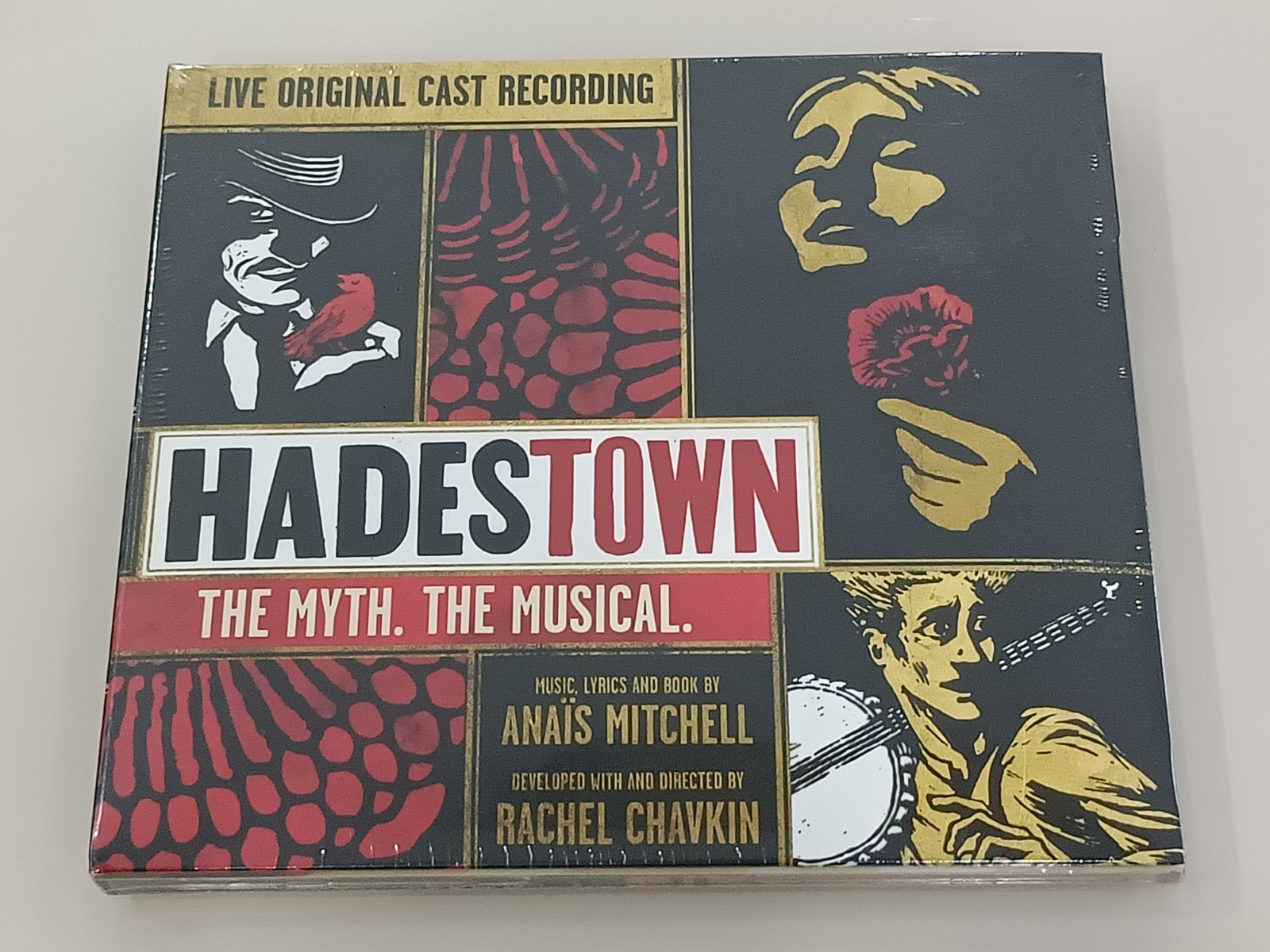 Hadestown: the Myth (Musical) by Anais Mitchell (CD, 2017) New
