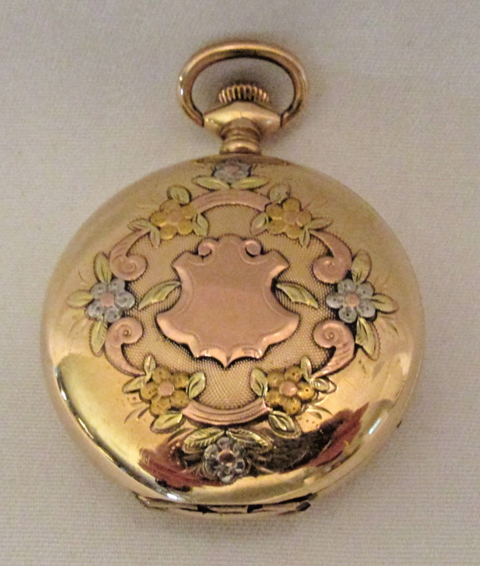 Antique American Waltham Watch Co., 12S Gold Filled Hunters Case Pocket Watch Antique American Waltham Watch Co., 12S Gold Filled Hunters Case Pocket Watch
