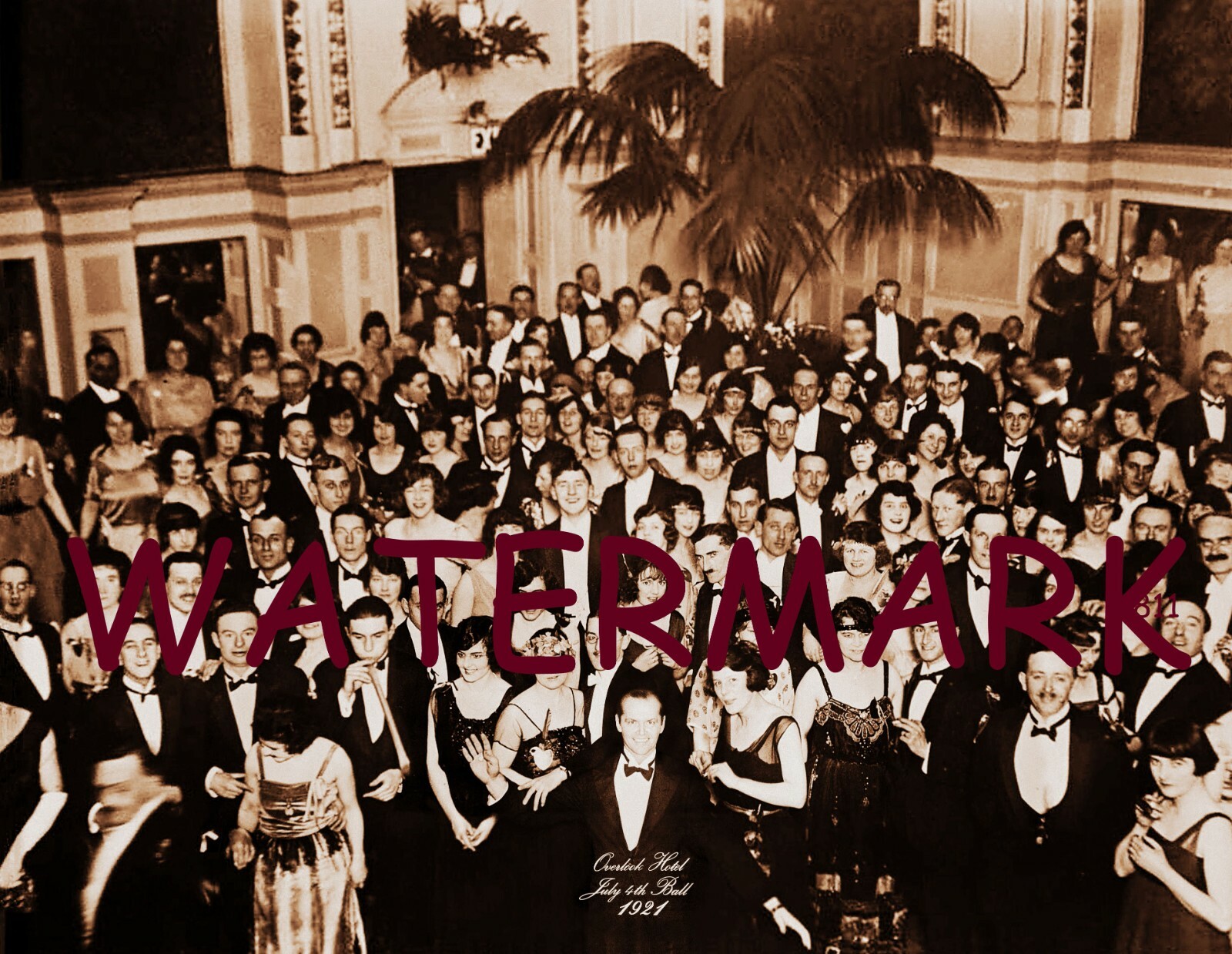 Overlook Hotel Ballroom July 4, 1921 The Shining Jack Torrance PUBLICITY PHOTO  