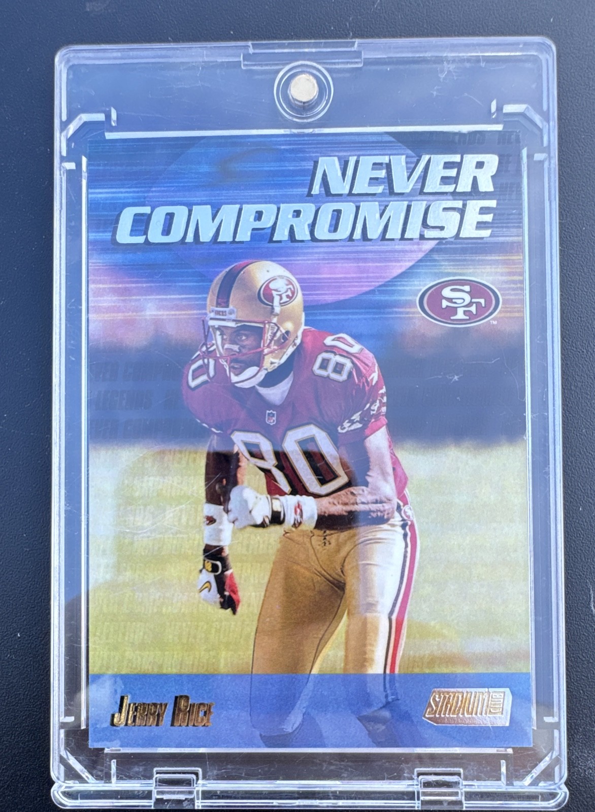 1999 Topps Stadium Club - Never Compromise Jerry Rice #NC29 1999 Topps Stadium Club - Never Compromise Jerry Rice #NC29
