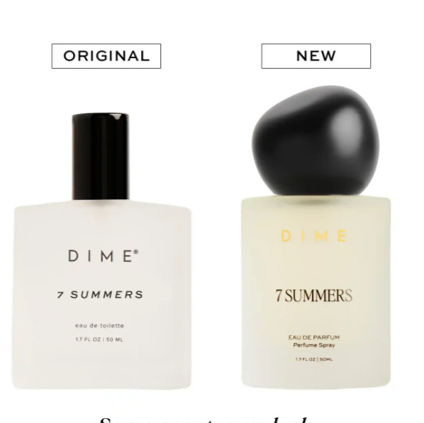 DIME Beauty 7 Summers Perfume 1.7 oz / 50 ml Sweet Floral Vanilla Musk New