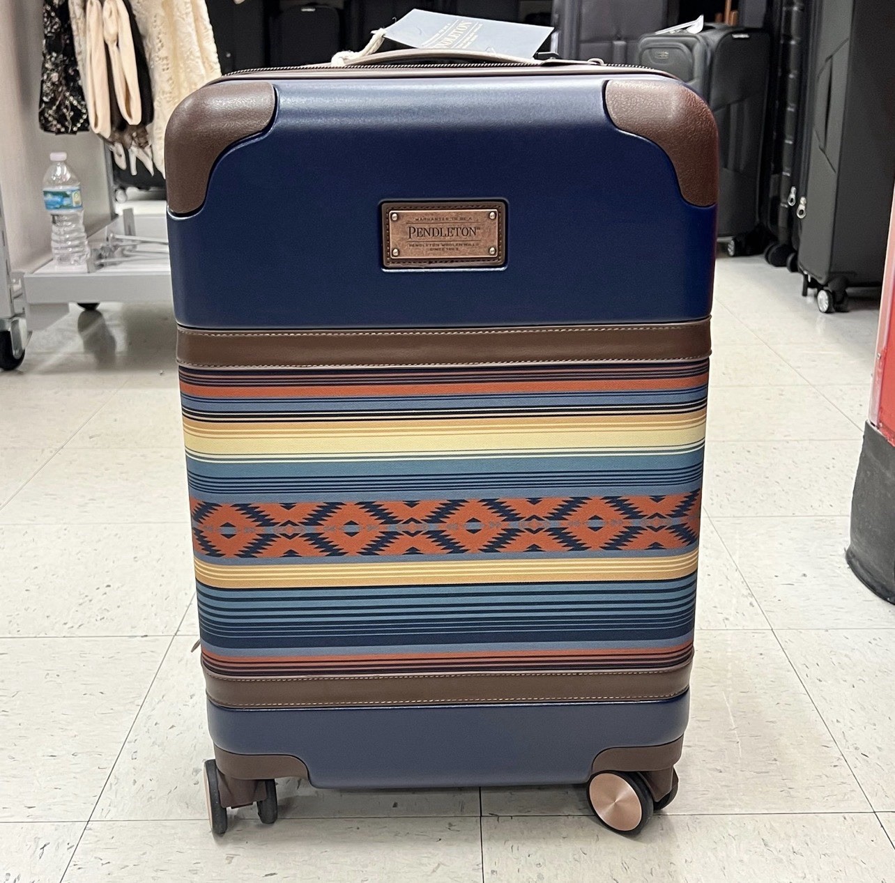 Pendleton Southwest Aztec Pattern CARRY ON Suitcase Luggage NWT