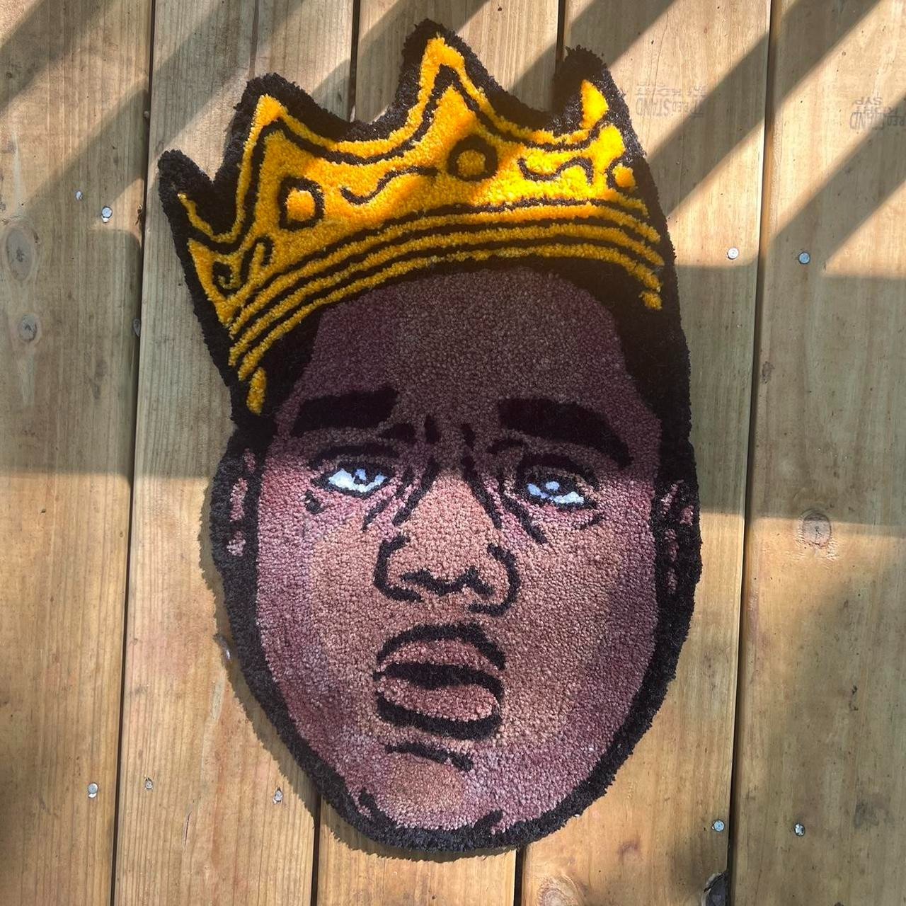 Biggie Smalls Tuft Rug Hiphop Rap Music Carpet Size 23x14 inches Biggie Smalls Tuft Rug Hiphop Rap Music Carpet Size 23x14 inches