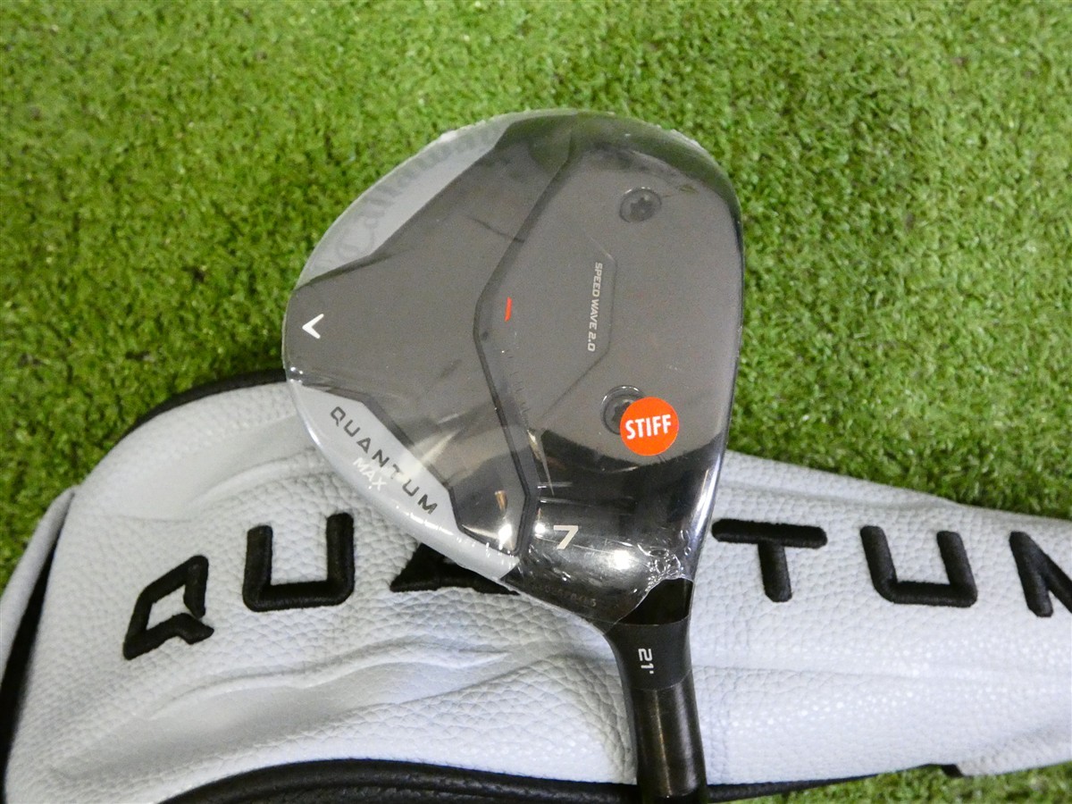 Callaway 2026 Quantum Max 21* 7 Wood Denali Frost Silver 60g 6.0 Stiff w HC New Callaway 2026 Quantum Max 21* 7 Wood Denali Frost Silver 60g 6.0 Stiff w HC New
