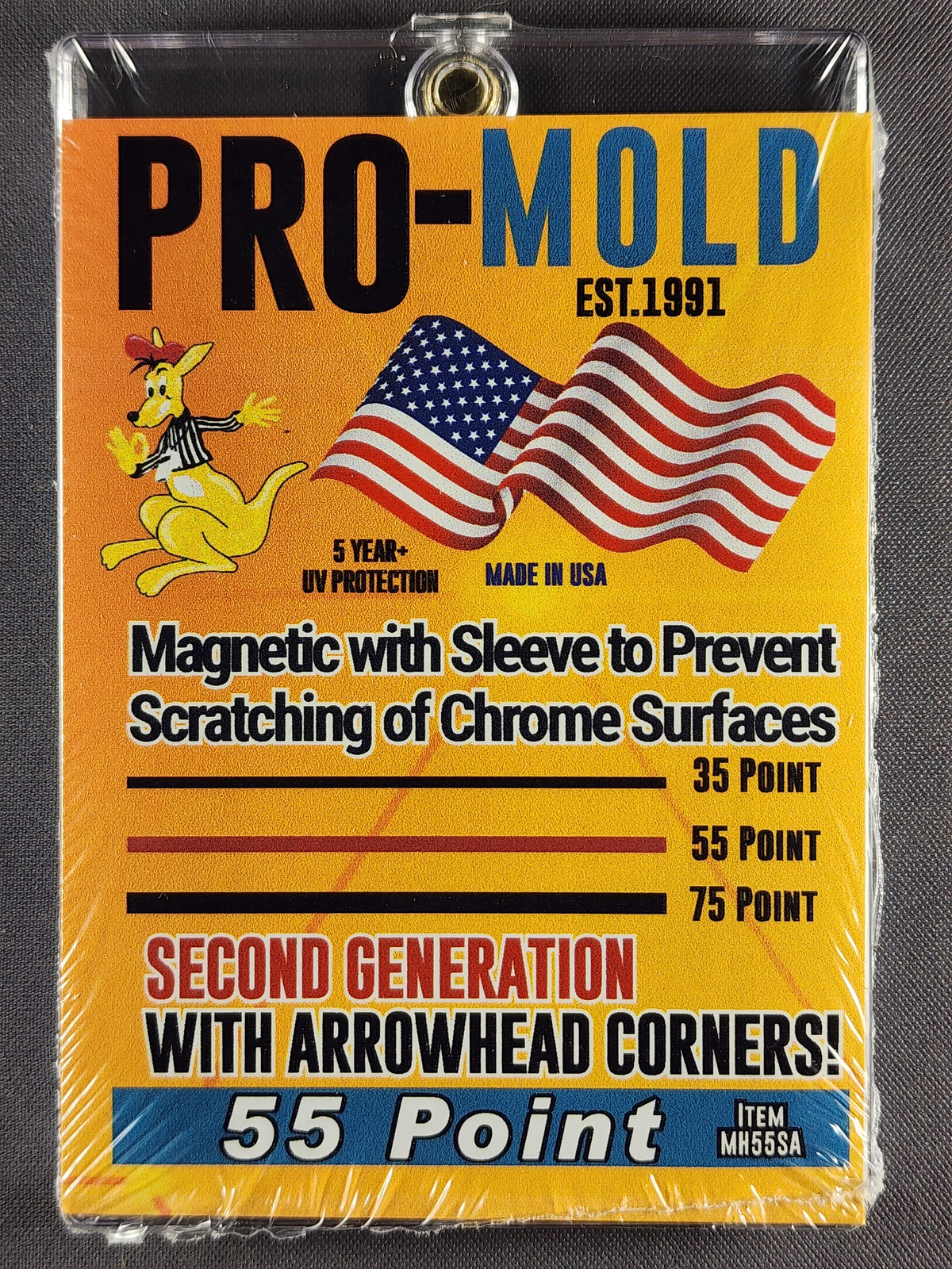 25x Pro-Mold MH55SA 55pt 2nd Gen Magnetic Card Holders w/ Sleeve Full Box 25x Pro-Mold MH55SA 55pt 2nd Gen Magnetic Card Holders w/ Sleeve Full Box