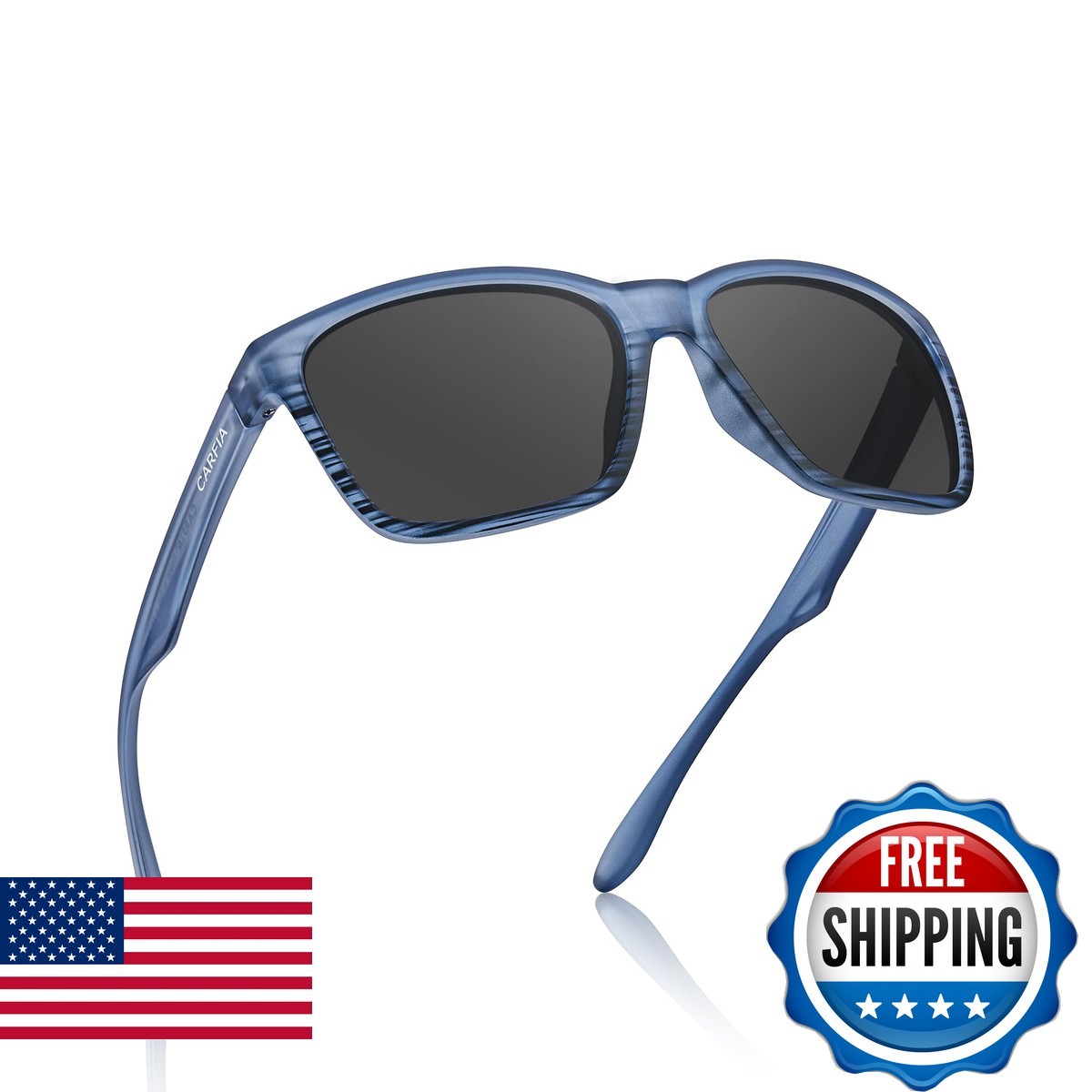 CARFIA Casual Polarized Men UV400 Protection, Lightweight Unbreakable TR90 CARFIA Casual Polarized Men UV400 Protection, Lightweight Unbreakable TR90