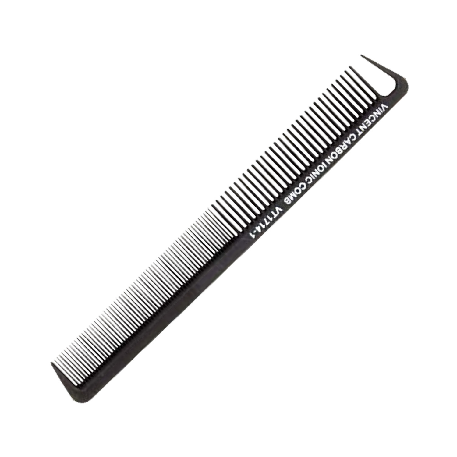 Vincent - Carbon Hook All Purpose Styling Comb 7.25\