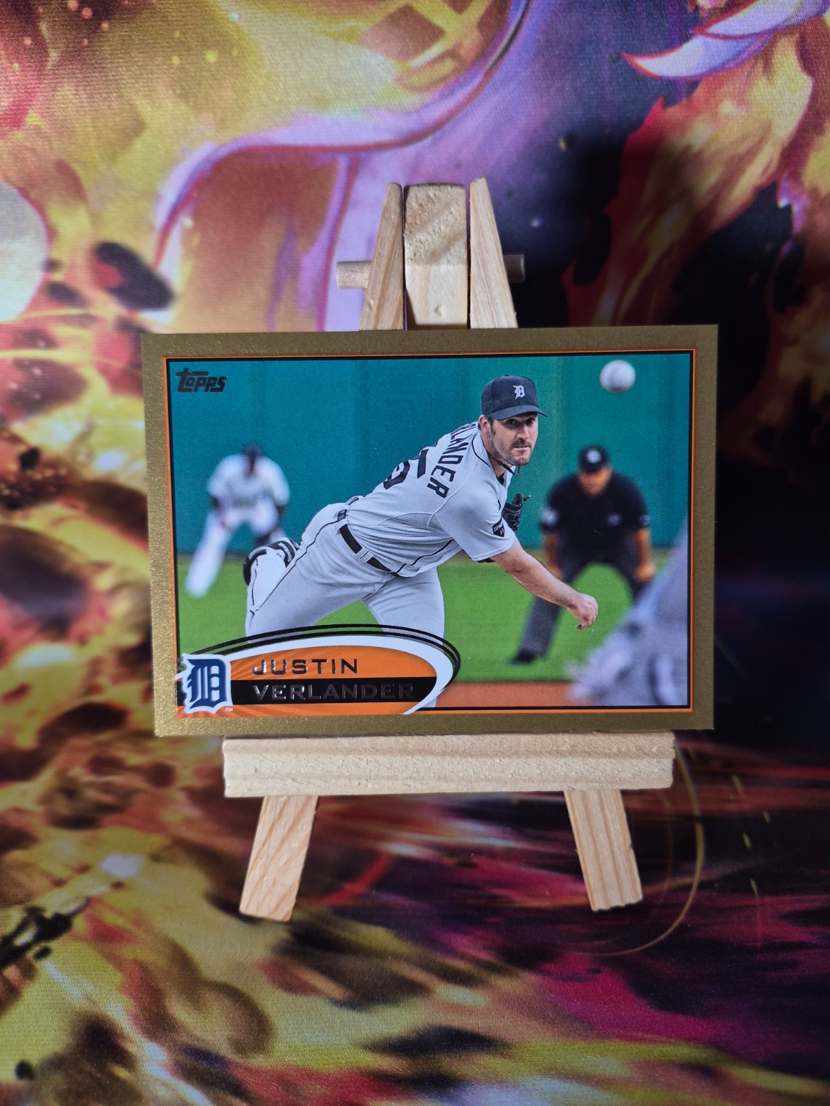 2012 Topps - Justin Verlander #639 Gold /2012 2012 Topps - Justin Verlander #639 Gold /2012