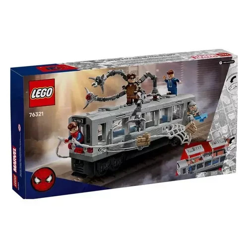 SALE - LEGO® Marvel Spider-Man vs. Doc Ock Subway Train Scene 76321 Building Set