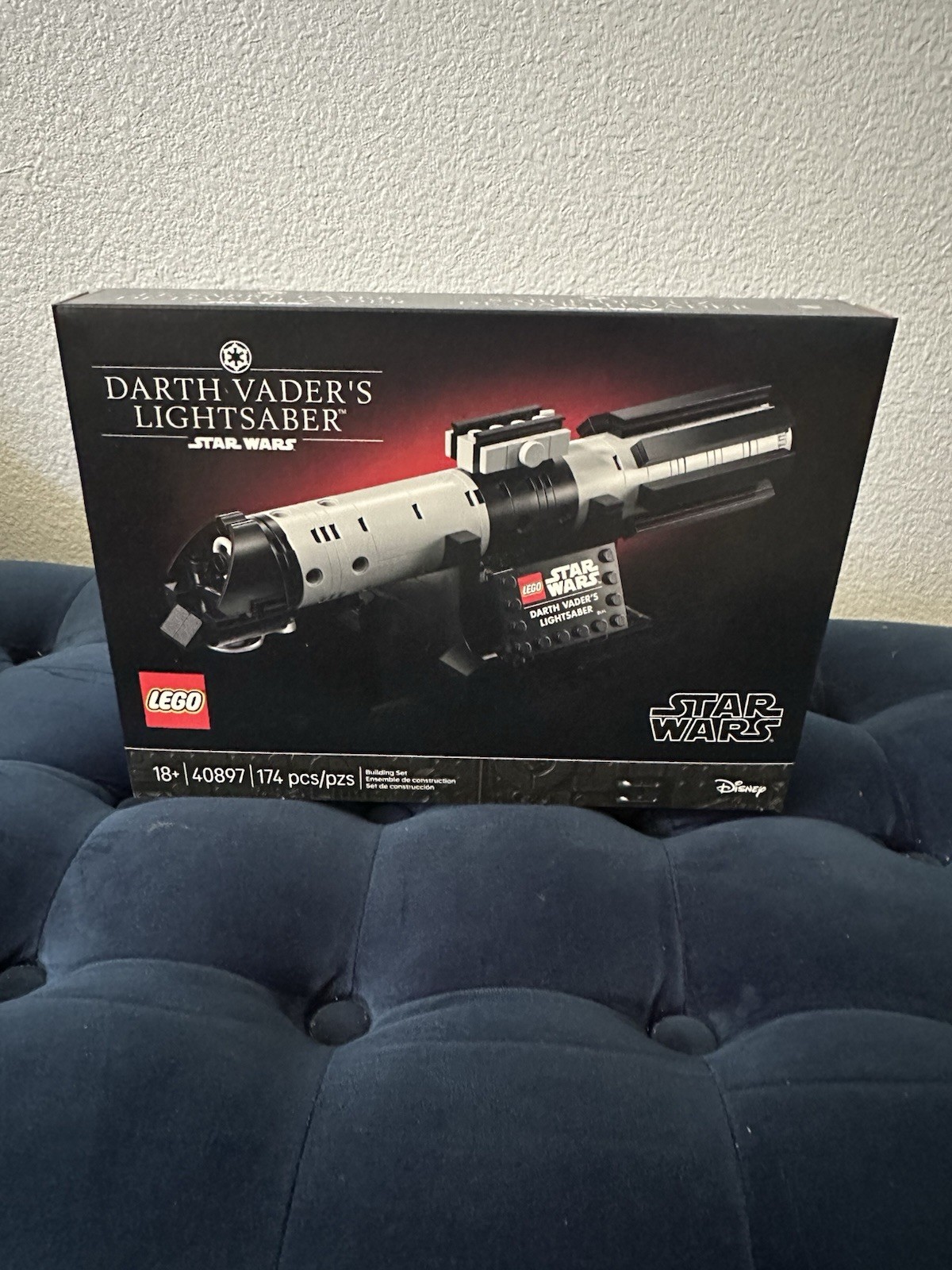 New LEGO 40897 Darth Vader’s Lightsaber: GWP Sealed In Hand. New LEGO 40897 Darth Vader’s Lightsaber: GWP Sealed In Hand.