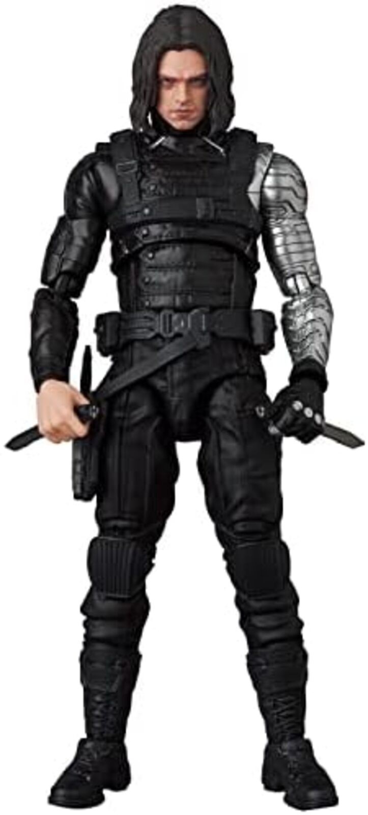 Medicom Toy MAFEX No.203 WINTER SOLDIER PVC Action Figure F/S w/Tracking# Japan