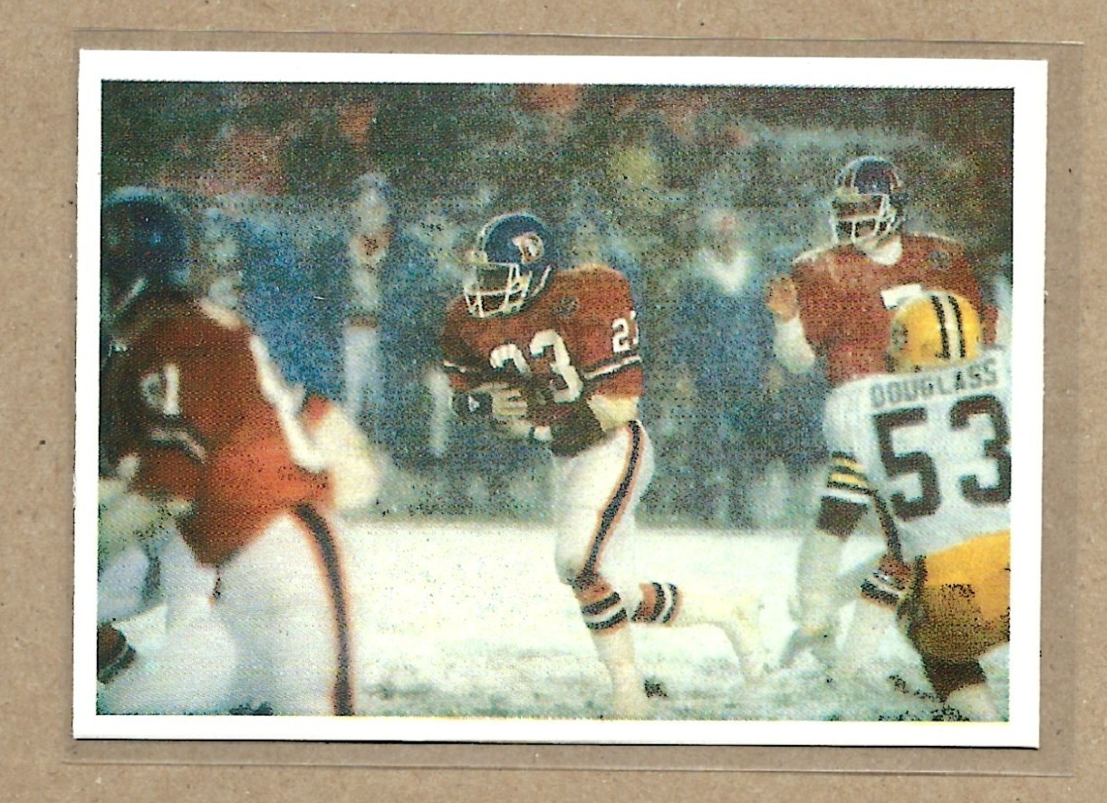 1986 Jeno\'s Pizza Denver Broncos Sammy Winder John Elway 1986 Jeno\'s Pizza Denver Broncos Sammy Winder John Elway