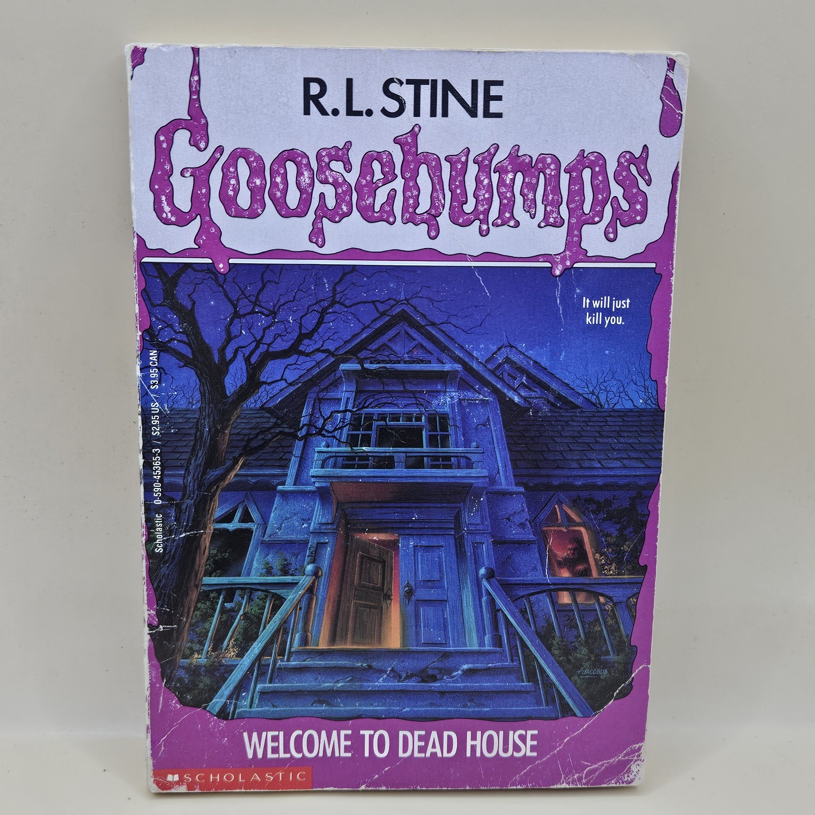 TRUE 2nd Print Goosebumps #1 Welcome To Dead House UNNUMBERED Rare, R.L Stine TRUE 2nd Print Goosebumps #1 Welcome To Dead House UNNUMBERED Rare, R.L Stine
