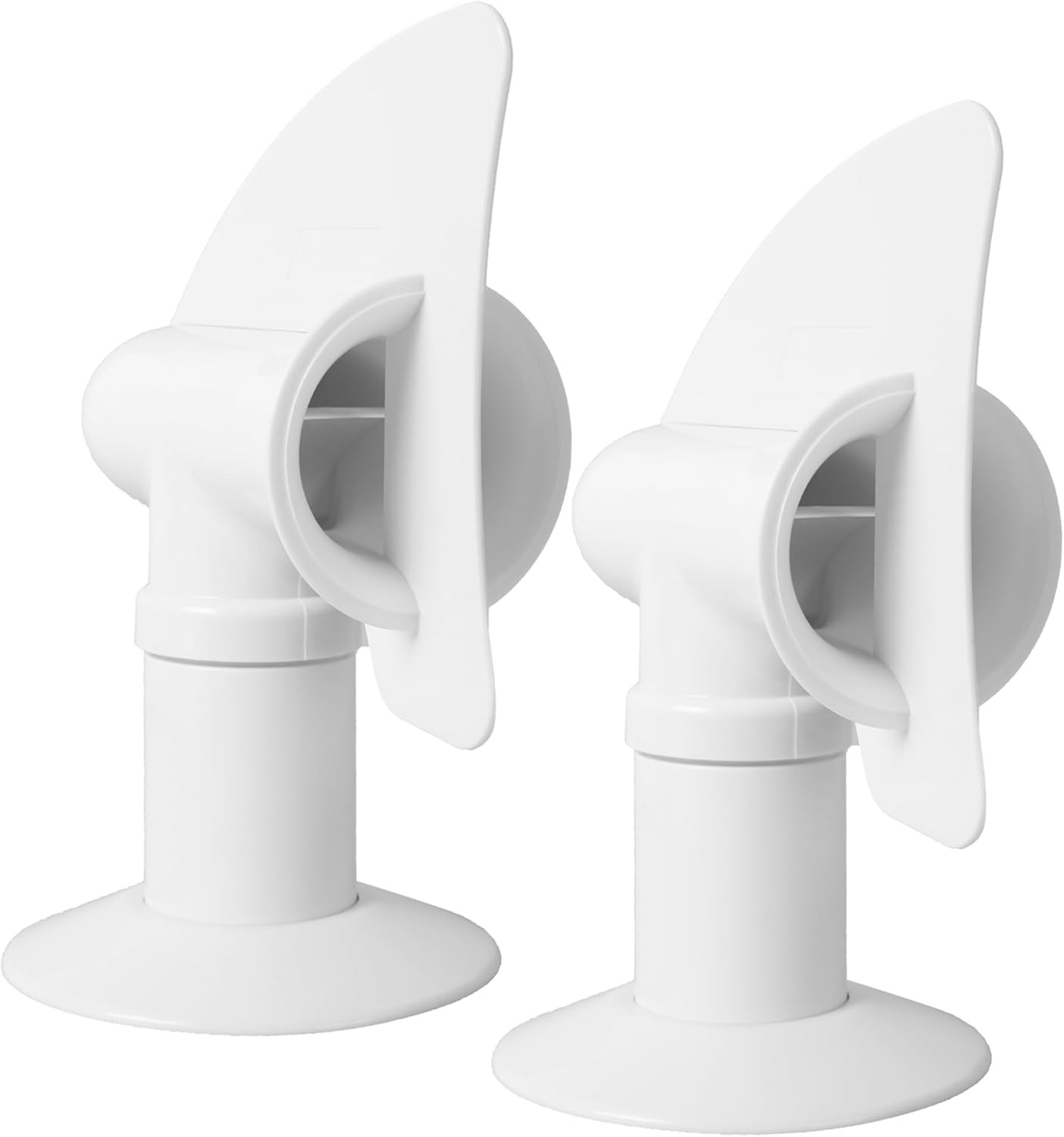 Tongass 2-Pack White RV Rotating Sewer Plumbing Vent Cover - Rotates 360 Degrees Tongass 2-Pack White RV Rotating Sewer Plumbing Vent Cover - Rotates 360 Degrees