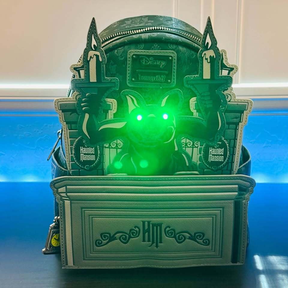 Disney Loungefly Haunted Mansion Gargoyle Mini Backpack Disney Loungefly Haunted Mansion Gargoyle Mini Backpack