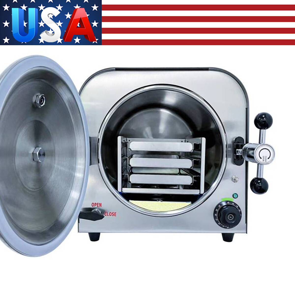 14L/18/22L Dental Medical Autoclave Sterilizer Steam Sterilization Equipment