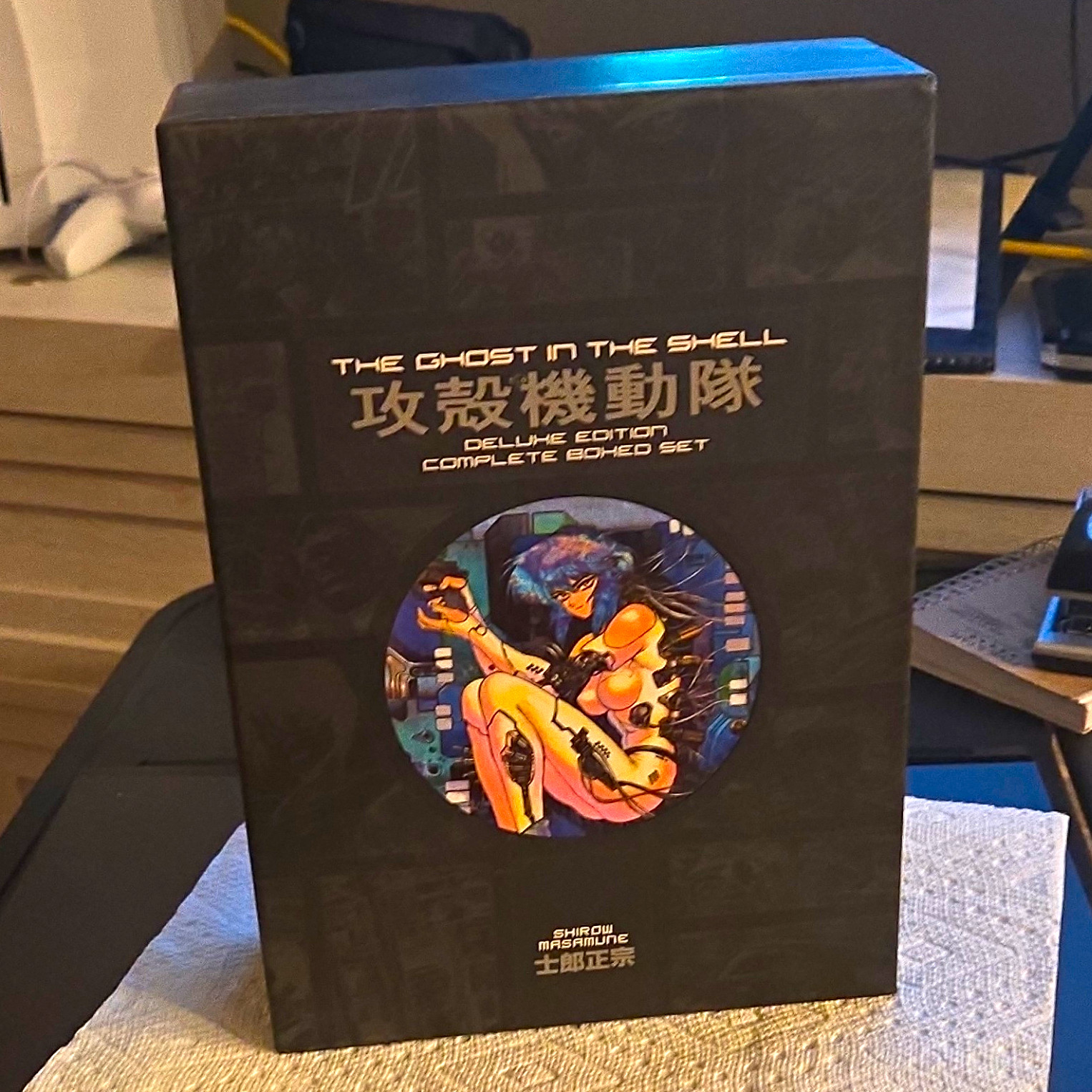 The Ghost in the Shell Deluxe Edition 3-Volume Complete Box Set, Shirow The Ghost in the Shell Deluxe Edition 3-Volume Complete Box Set, Shirow