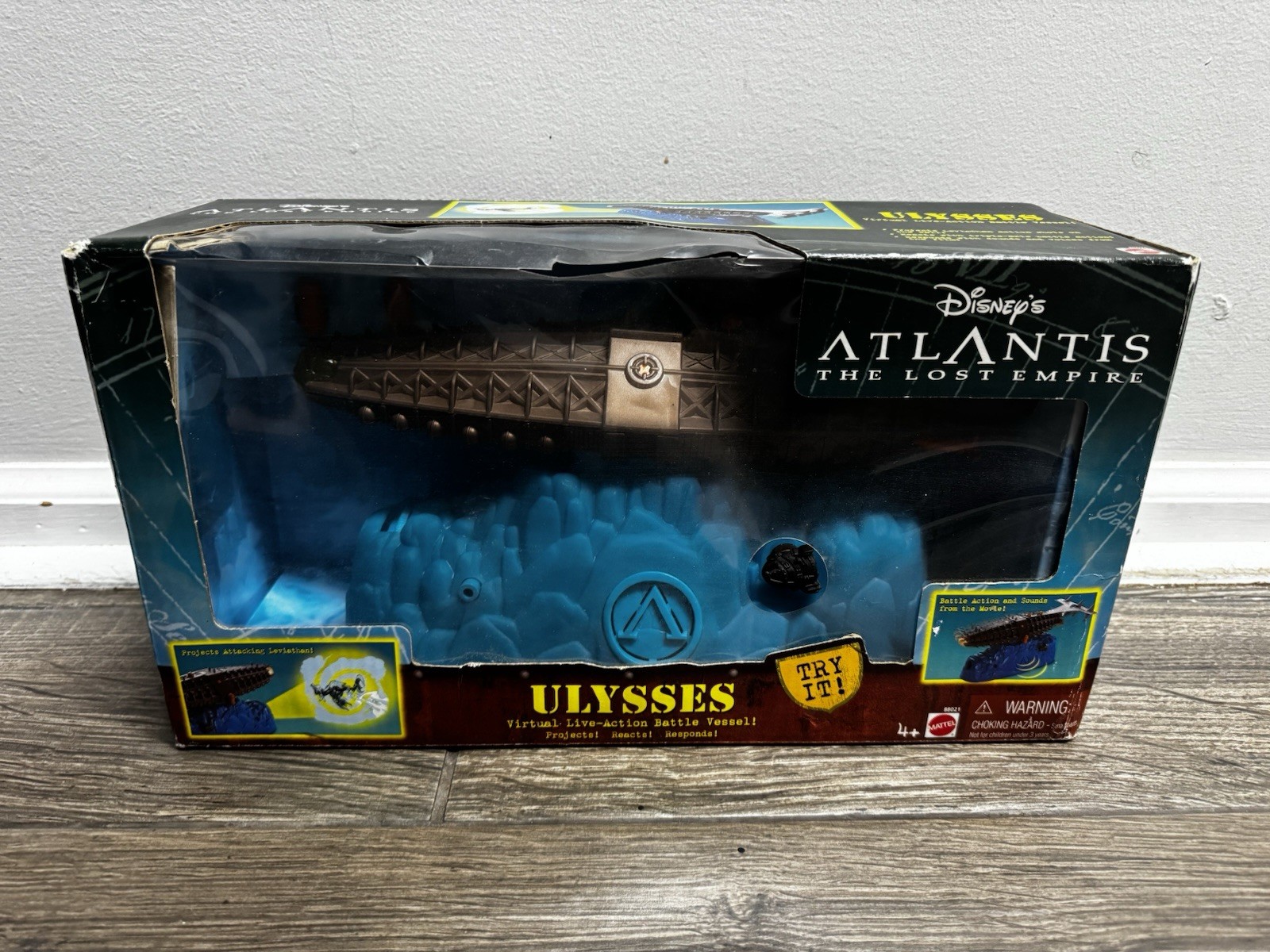 NEW Disney\'s Atlantis The Lost Empire Ulysses Virtual Live Action Battle Vessel NEW Disney\'s Atlantis The Lost Empire Ulysses Virtual Live Action Battle Vessel