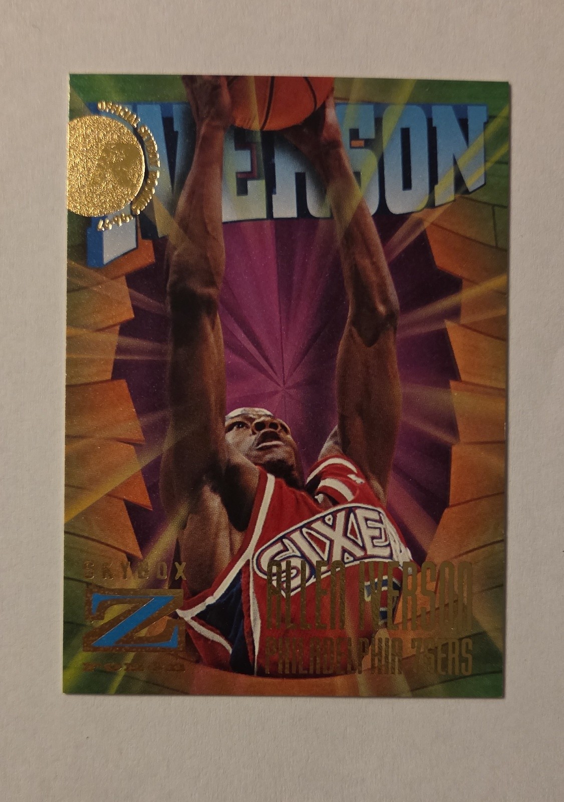 1996-97 Skybox Z Force - Allen Iverson #151 (RC) 1996-97 Skybox Z Force - Allen Iverson #151 (RC)