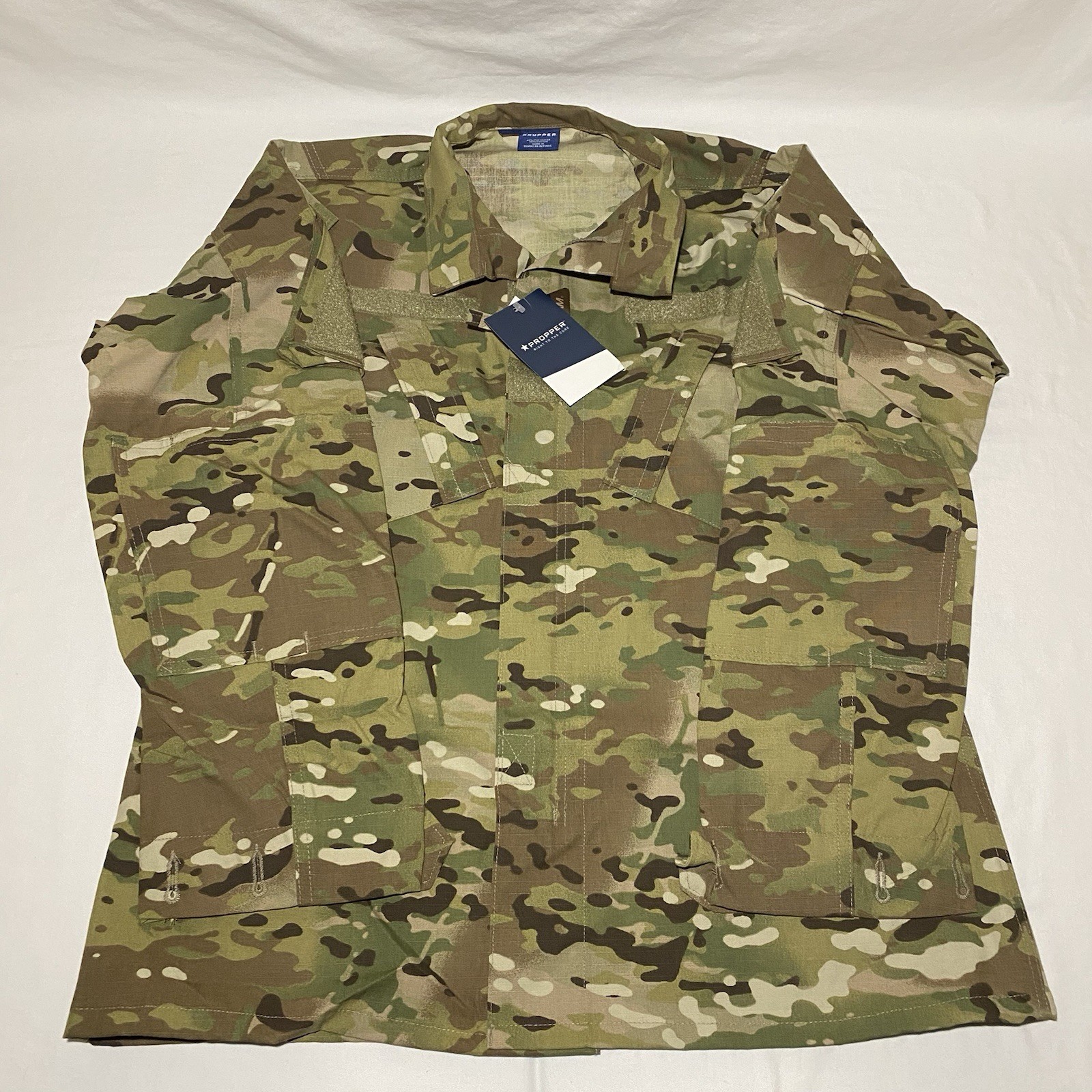 Propper Battle RIP ACU Coat Multicam F541838377 Medium/Regular New w/ Tags Propper Battle RIP ACU Coat Multicam F541838377 Medium/Regular New w/ Tags