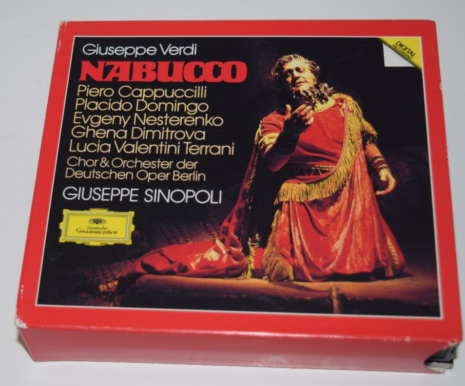 Verdi: Nabucco (CD, Nov-1983, 2 Discs, Deutsche Grammophon) Verdi: Nabucco (CD, Nov-1983, 2 Discs, Deutsche Grammophon)