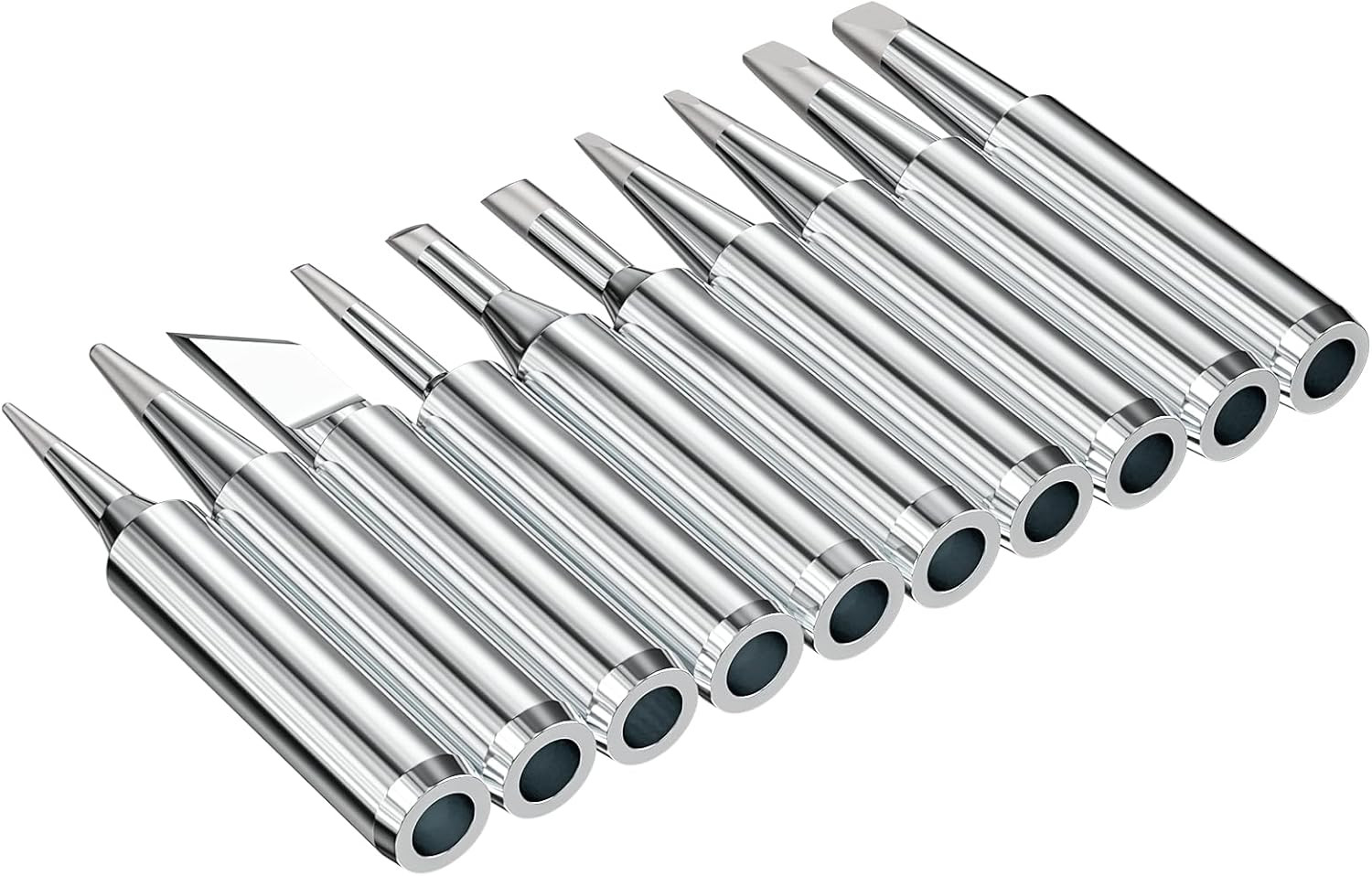 10 Pcs 900M Soldering Iron Tips, Lead Free for HAKKO, Atten, Quick, Aoyue, Yihua 10 Pcs 900M Soldering Iron Tips, Lead Free for HAKKO, Atten, Quick, Aoyue, Yihua