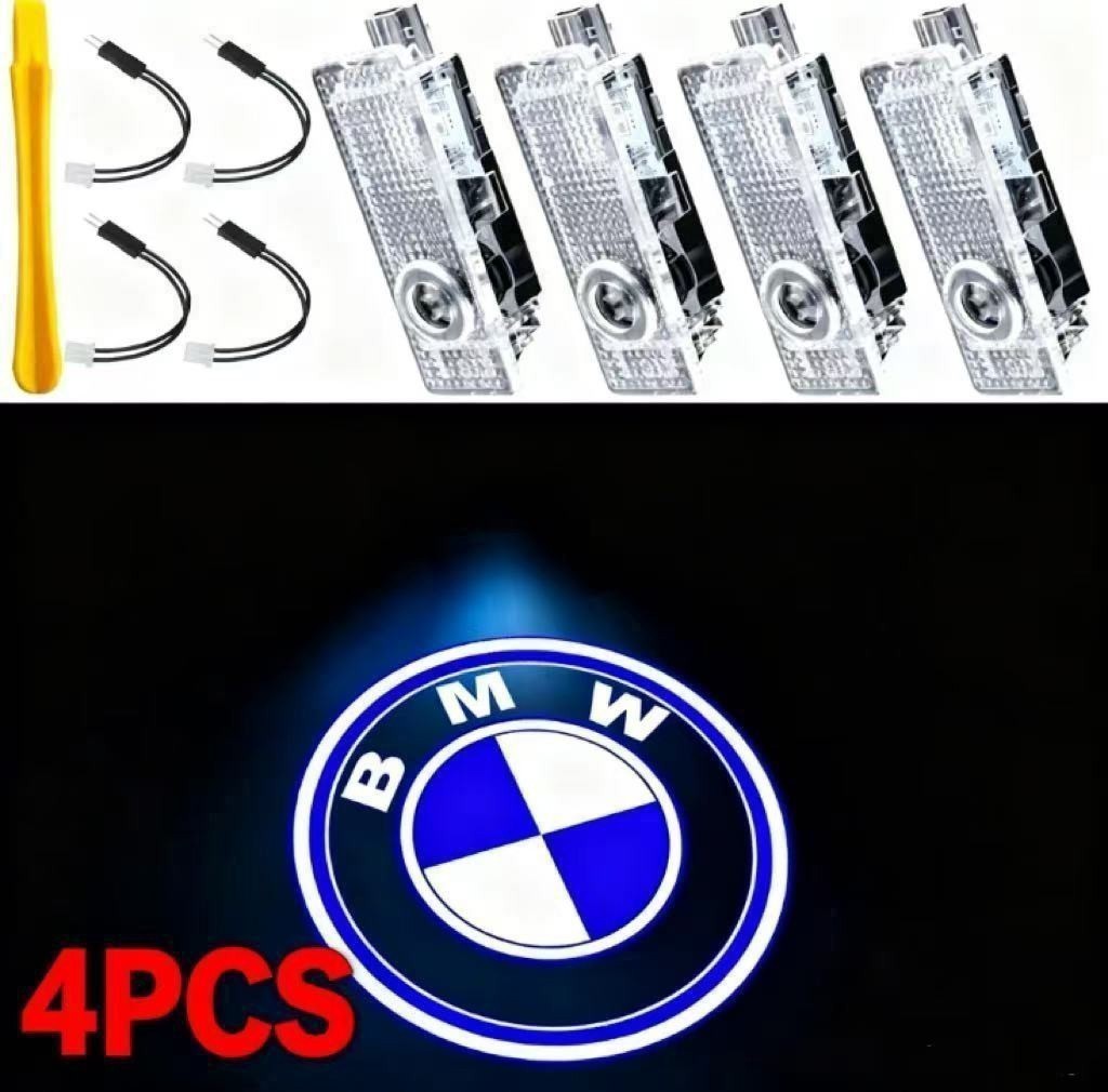 🚚4x For BMW X4 X5 X2 X1 X3 X6 LED HD Door Welcome Courtesy Ghost Shadow Lights 🚚4x For BMW X4 X5 X2 X1 X3 X6 LED HD Door Welcome Courtesy Ghost Shadow Lights