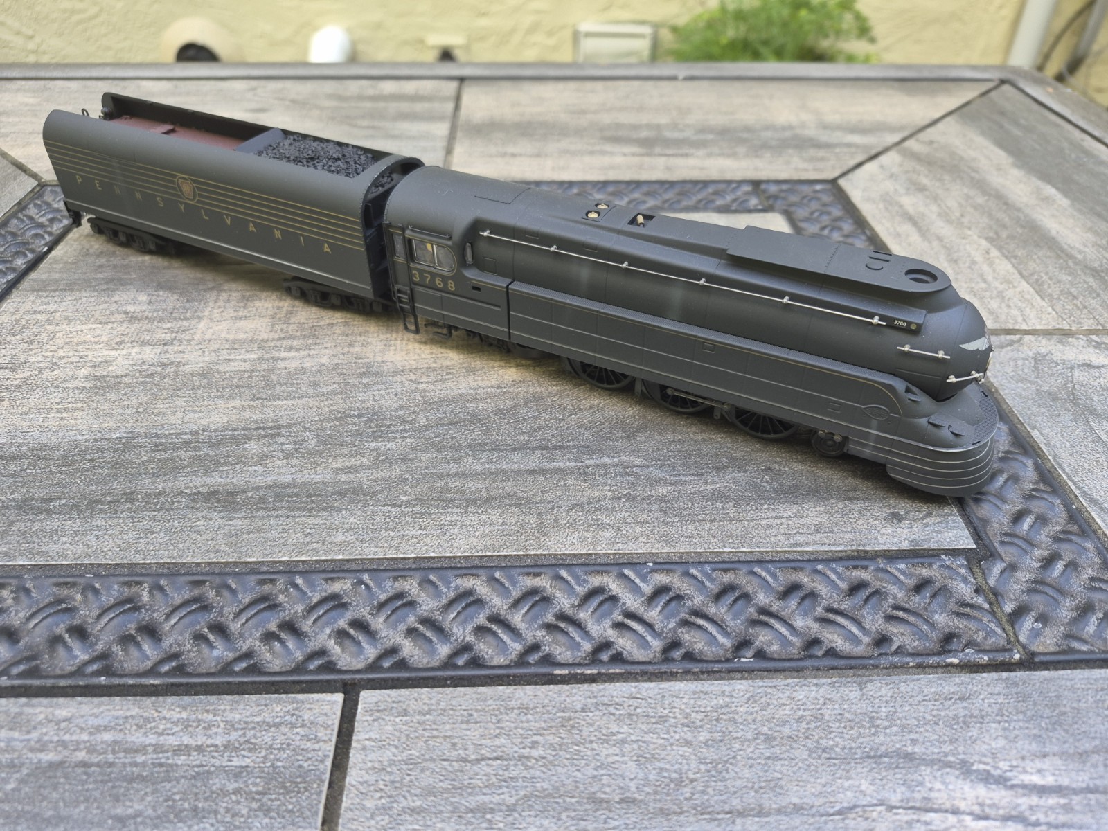 HO Broadway Ltd 4434 PRR K4s Streamlined #3768 -DC/DCC Paragon 3 Sound (DGLE) HO Broadway Ltd 4434 PRR K4s Streamlined #3768 -DC/DCC Paragon 3 Sound (DGLE)