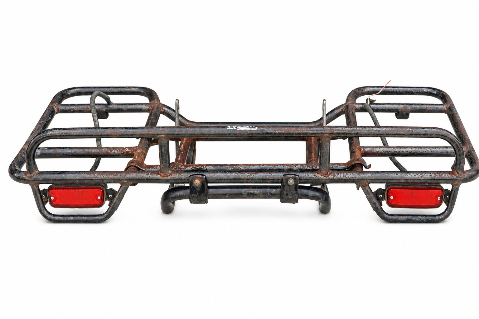 1985-1987 Honda Fourtrax 250 TRX250 OEM Complete Rear Cargo Utility Rack Taillig 1985-1987 Honda Fourtrax 250 TRX250 OEM Complete Rear Cargo Utility Rack Taillig