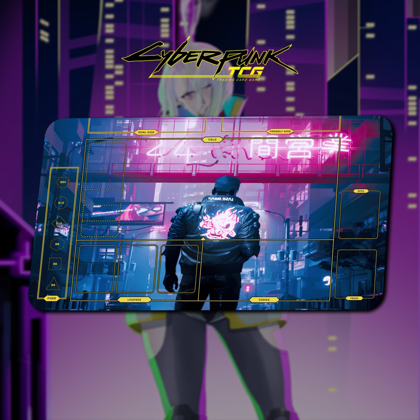 Playmat Vincent - Cyberpunk TCG / 24\