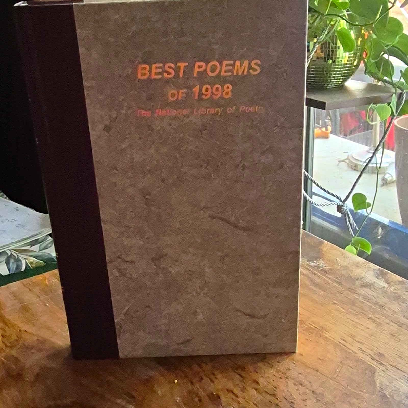 The National Library of Poetry Best Poems of 1998 Hardcover English Illustrated