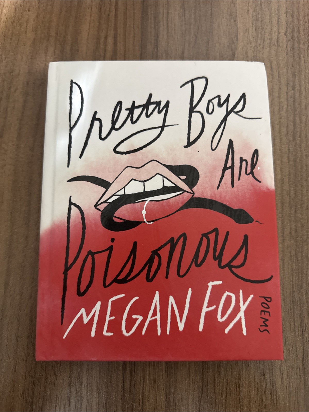 Pretty Boys Are Poisonous : Poems by Megan Fox (2023, Hardcover) SIGNED