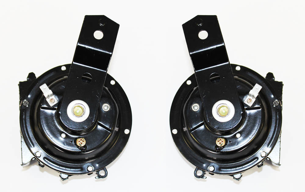 NEW 1965 - 1966 Ford Mustang HORN HIGH & LOW NOTE LIKE ORIGINAL RH LH Pair NEW 1965 - 1966 Ford Mustang HORN HIGH & LOW NOTE LIKE ORIGINAL RH LH Pair