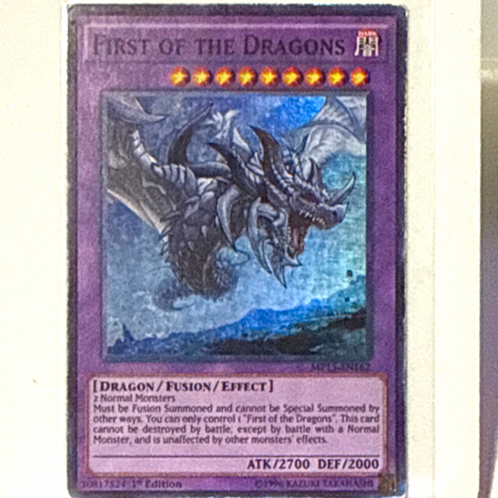 Konami First of the Dragons MP15-EN162 1st Ed Secret Rare Foil EN 2700/2000 Konami First of the Dragons MP15-EN162 1st Ed Secret Rare Foil EN 2700/2000