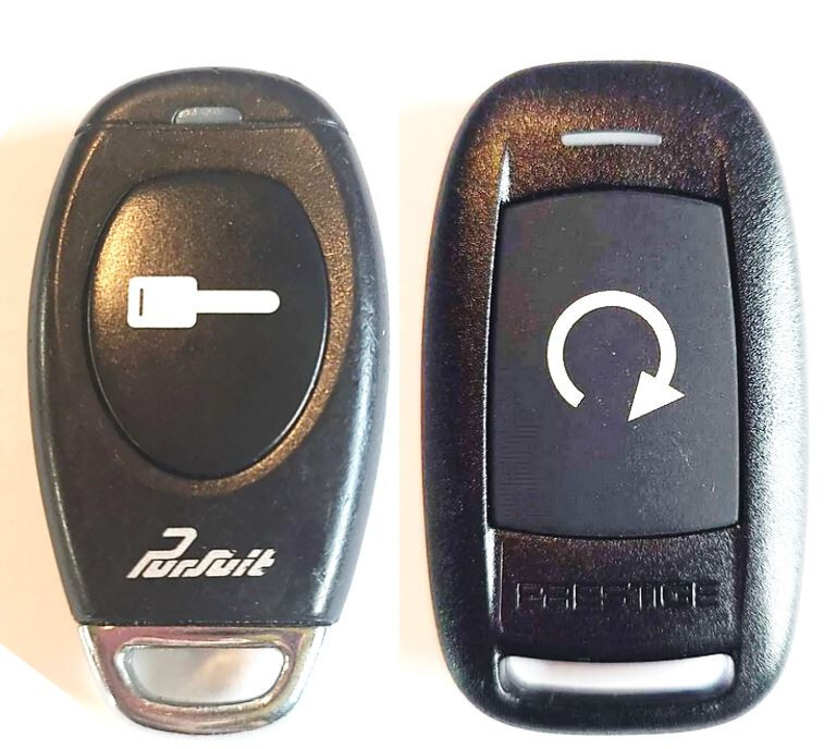 1; keyless remote key fob FCC ELVATNG Pursuit alarm control transmitter starter