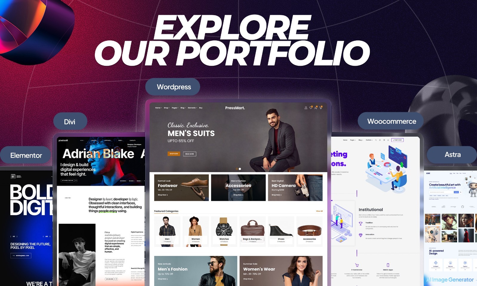Custom Wordpress Website Development - Professional & Responsive Web Design