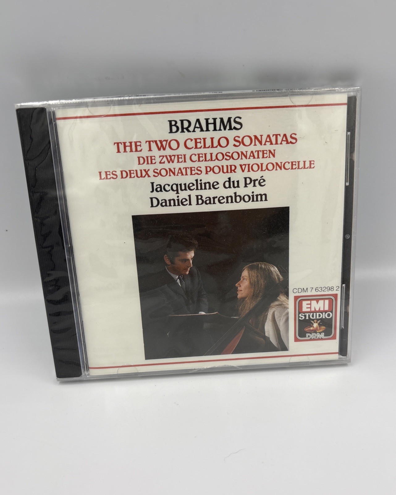 Brahms: The Two Cello Sonatas (CD, Nov-1989, EMI) New Sealed Brahms: The Two Cello Sonatas (CD, Nov-1989, EMI) New Sealed
